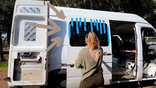 EASY Van Window Installation - Van Windows Direct - T1N Sprinter Conversion