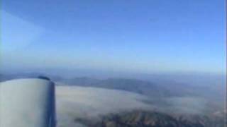 preview picture of video 'A flight to Mariposa-Yosemite Airport'