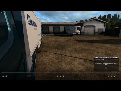 ETS2: Taking pears in my Krone trailer from Brussels to Manneheim