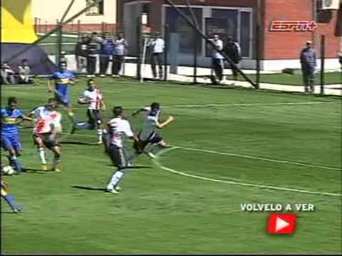 www.sabadogol.met JUVENILES A. 7ma. BOCA - RIVER. 4-10-2012. Material de ESPN.