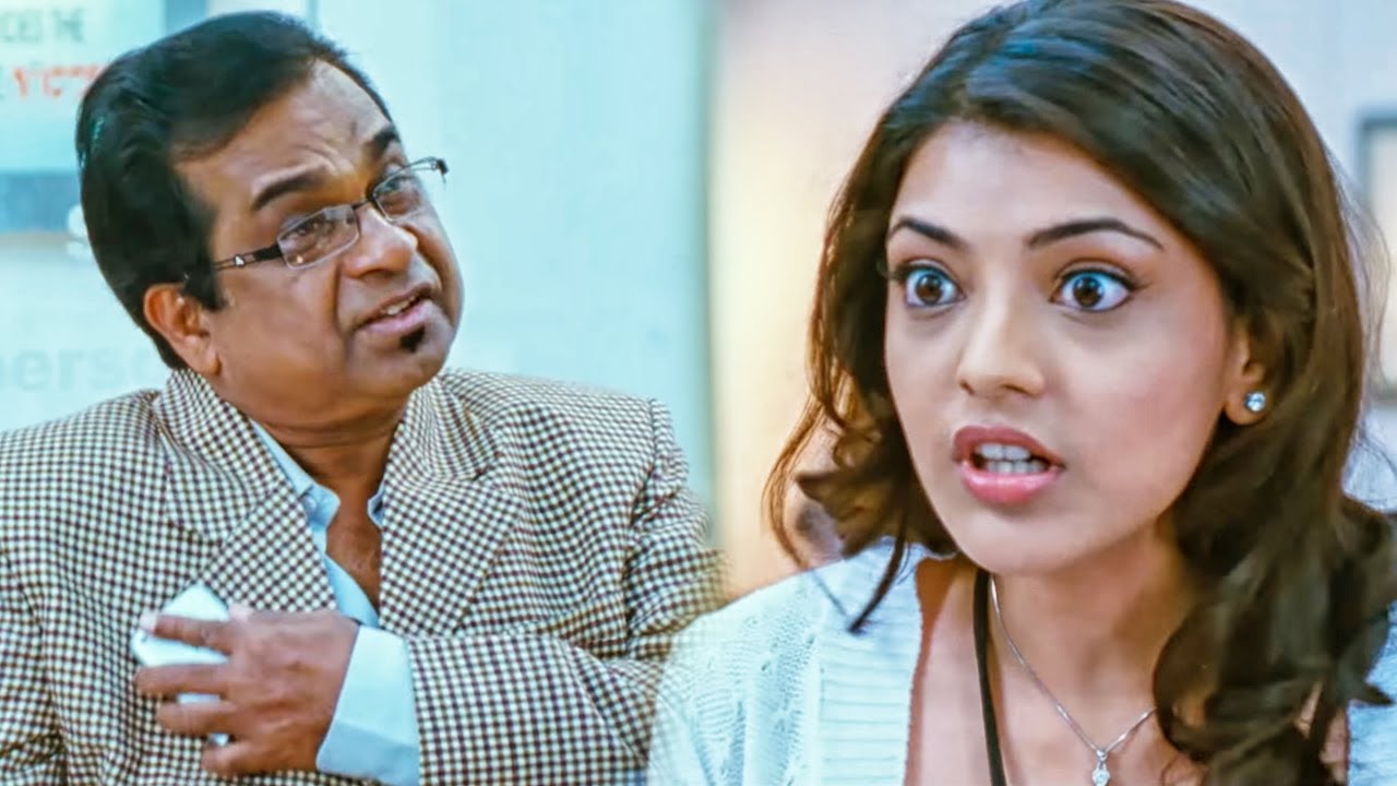Kajal Aggarwal ने गुस्से मैं आकर Brahmanandam का मोबाइल तोड़ दिया | Arya 2  का