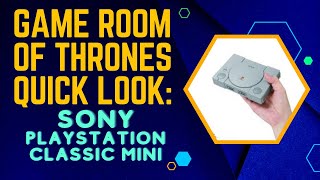 Quick Look - Sony PlayStation Classic Mini Review #sony #playstation #playstationclassic #videogames