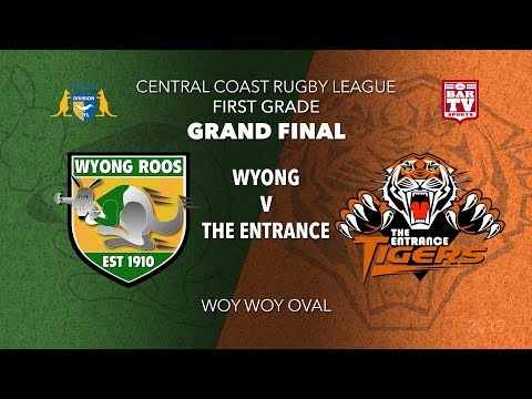 2019 Central Coast RL - 1st Grade Grand Final - Wyong Roos v The Entrance Tigers