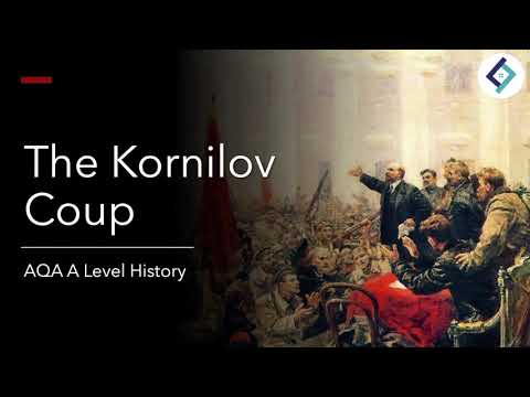 The Kornilov Coup | Revolution & Dictatorship | AQA A Level History