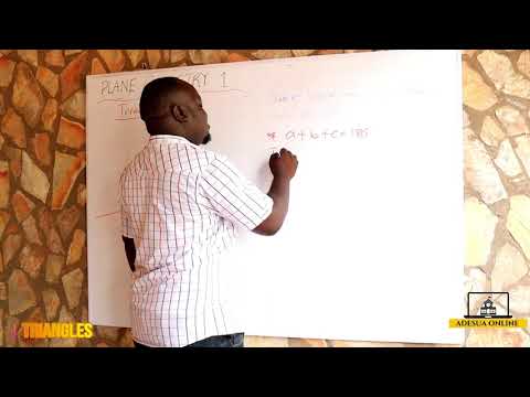 SHS 1 Core Mathematics | Triangles