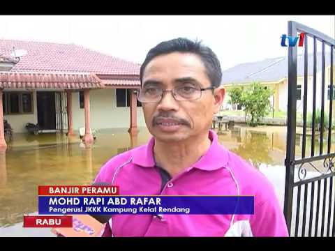 BANJIR PAHANG - 145 PENDUDUK DI KPG KELAT RENDANG, PEKAN SETAKAT 1.30PM [25 JAN 2017]