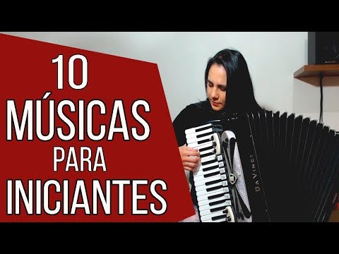 10 MÚSICAS para INICIANTES no ACORDEON #5 TUTORIGAITA - Bruna Scopel