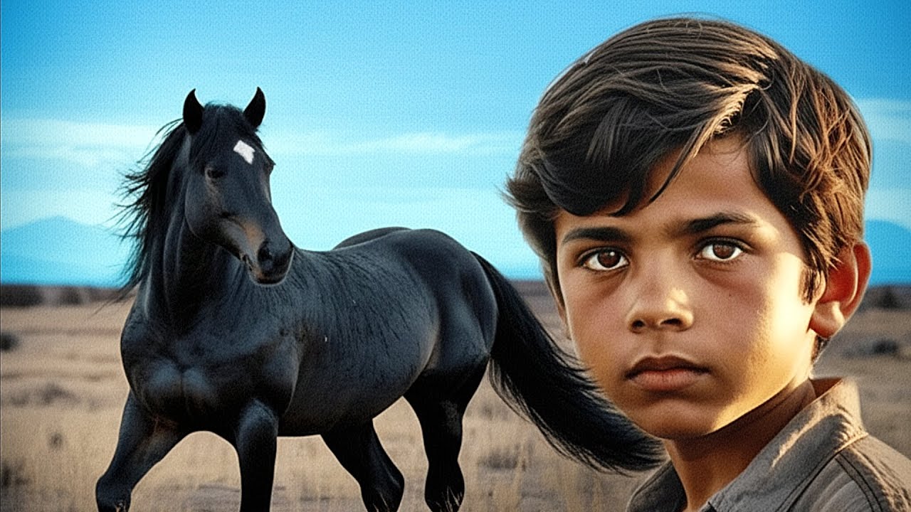 UN NIÑO MALTRATADO TOCÓ A UN CABALLO SALVAJE…