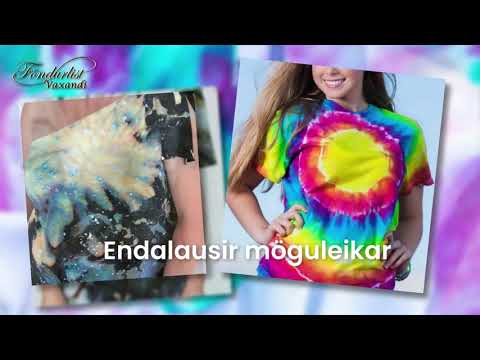 Tie Dye Taulitir frá Tulip