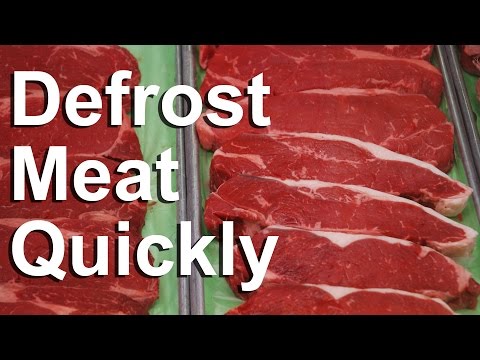 Defrost Meat Quickly - GardenFork