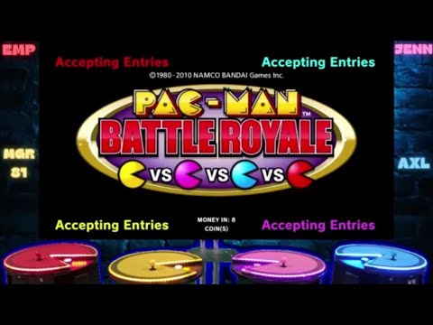 PAC MAN BATTLE ROYALE  - 4 PLAYERS