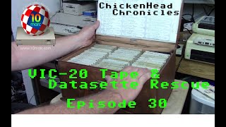 Commodore VIC-20 Tape & Datasette Rescue - ChickenHead Chronicles