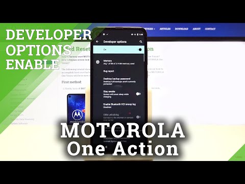 How to Unlock Developer Options on Motorola One Action –  OEM / USB Debugging