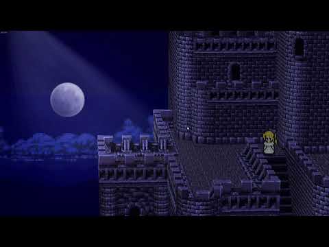 FINAL FANTASY VI PIXEL REMASTER Opera Scene - Eng Sub Italian Voice - Modded Font