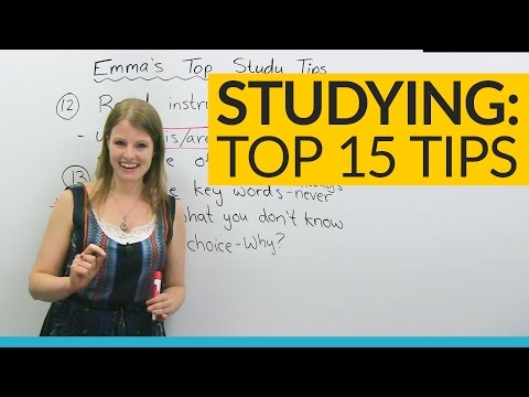 Emma s TOP 15 STUDY TIPS