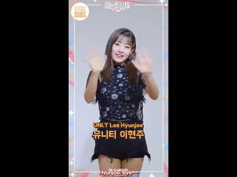 [Eng sub] 180530 [59sExplanation] UNI.T Lee Hyunjoo [오구설명서] 유니티 이현주
