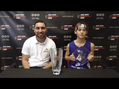 CEYBL U14 - Press conference, 27.11.2022, BA Nymburk - Tigers České Budějovice