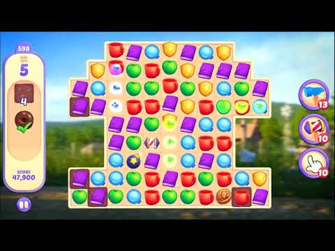 Small Town Murders Level 598 - NO BOOSTERS + FULL STORY 🚨🕵️☕ | SKILLGAMING ✔️