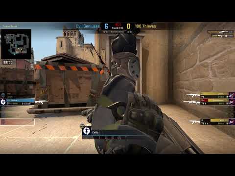 CeRq vs 100 Thieves - de_mirage - CT by demtovideo