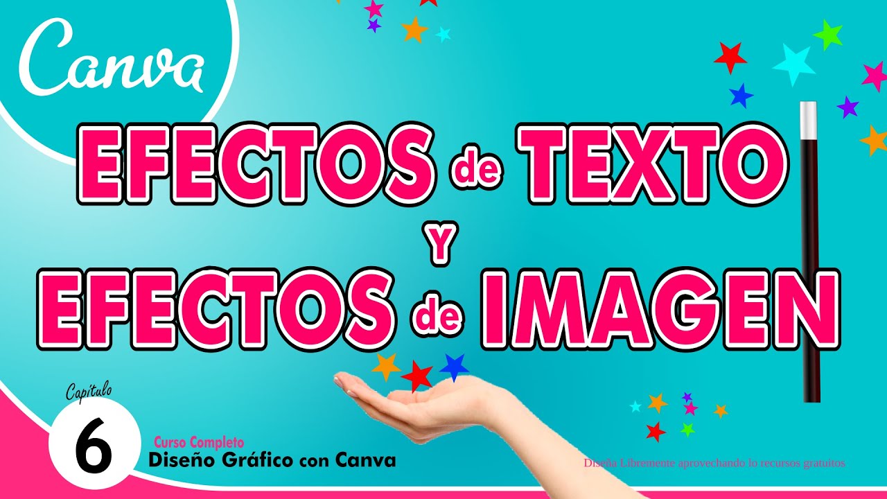 Canva 6 Efectos de Texto e Imagen