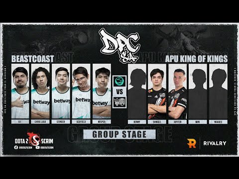 beastcoast vs APU King of Kings - DPC SA 2021/22 Tour 2: Division I - Group Stage - B03