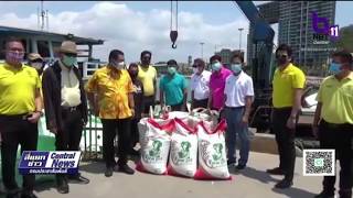 เมืองพัทยา จัดส่งข้าวสาร 1,824 กิโลกรัม ช่วยเหลือพี่น้องชาวเกาะล้าน