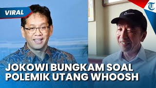 Bungkam! Reaksi Jokowi Ditanya soal Keputusan Menkeu Purbaya Tak Mau Bayar Utang Whoosh