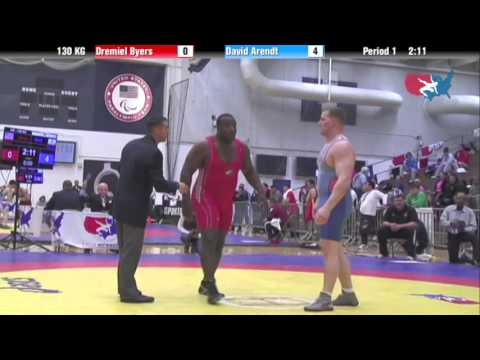 GR 130 KG - QF - Dremiel Byers (Army) vs. David Arendt (USMC)