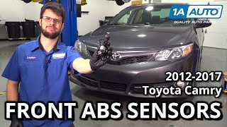 How to Replace Front ABS Sensors 2012-2017 Toyota Camry