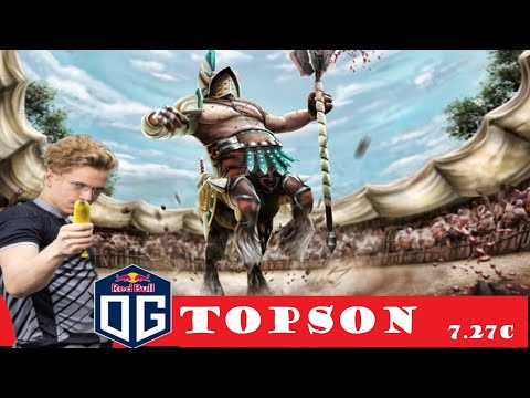 [DOTA 2] OG.TOPSON the CENTAUR WARRUNNER [OFFLANE] [7.27C]
