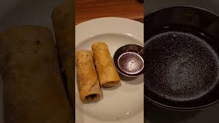 Carnival Horizon BBQ Spring Rolls Appetizer #shorts