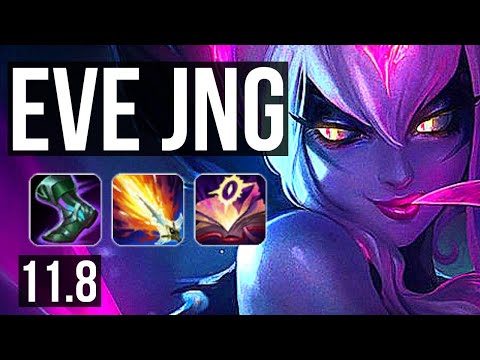 EVELYNN vs SKARNER (JUNGLE) | 9/0/6, Legendary, 400+ games | NA Diamond | v11.8