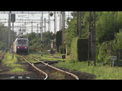 Vlaky EC272 a EC173 vedené odklonom cez žst. Rusovce | vykoľajenie vlaku v žst. Trnovec nad Váhom