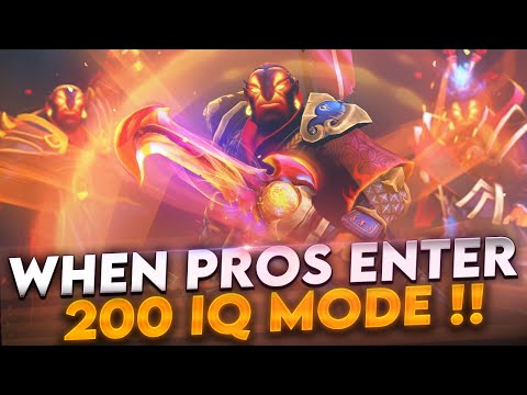 DOTA 2 - WHEN PROS ENTER 200 IQ MODE 18.0! (Smartest Plays & Next Level Moves By Pros)