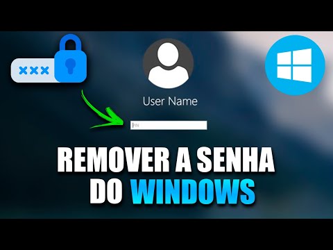 COMO REMOVER A SENHA DO WINDOWS 10
