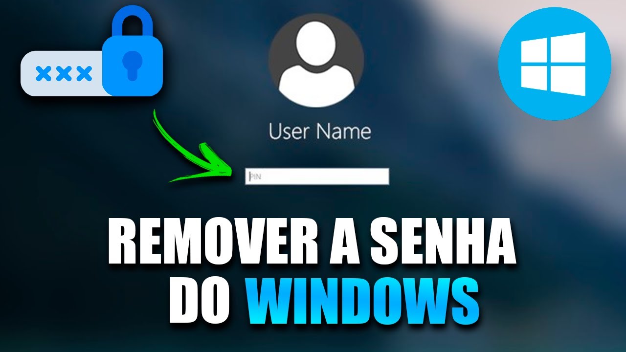 COMO REMOVER A SENHA DO WINDOWS 10