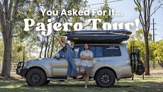 2013 PAJERO BUILD TOUR | Our Full Time Travel Australia Setup
