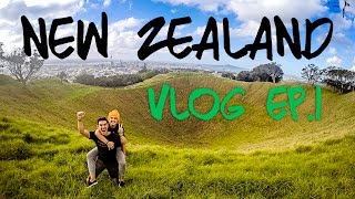 Auckland | Piha Beach | Mount Eden | Kite Kite Falls: Kinging-It New Zealand - Weekly Vlog Ep. 1