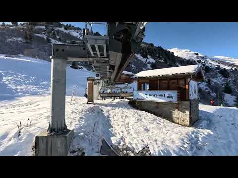 Risalita integrale seggiovia Poma "Combes" Meribel (Francia)