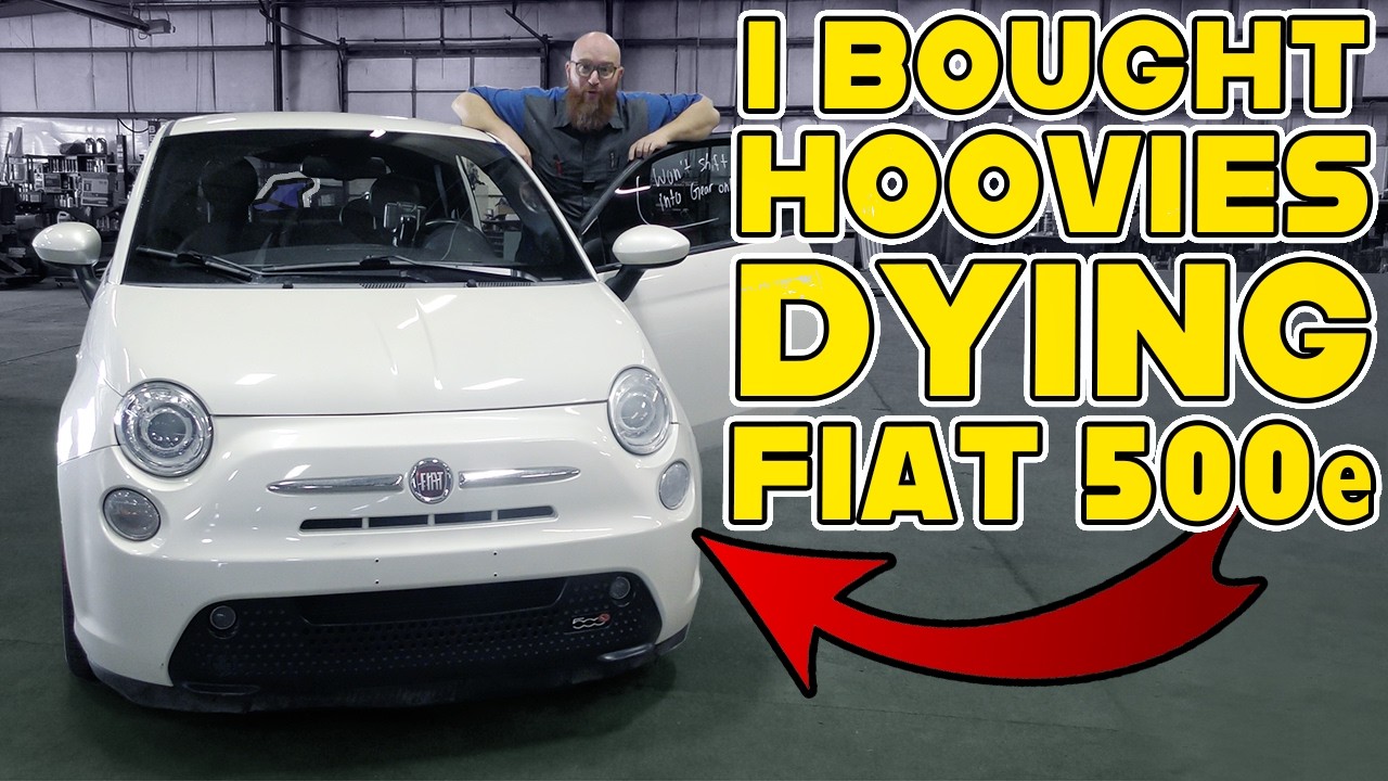 I Bought HOOVIES Dying EV Fiat 500e! WHY?!?