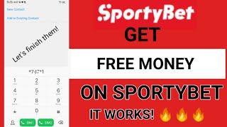 How To Get Free Money On Sportybet | Code To Get Free Money & Gift On Sportybet Easy!