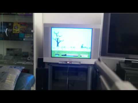 Av famicom modded for Nes Zapper duckhunt