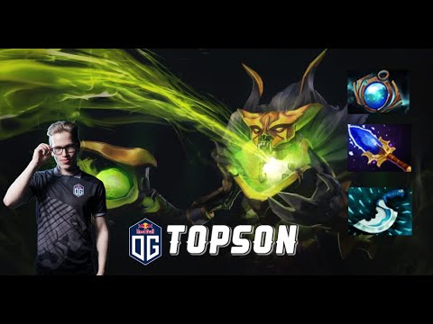 OG.Topson Pugna Hard Game 14 KILL Dota2 Pro Replay