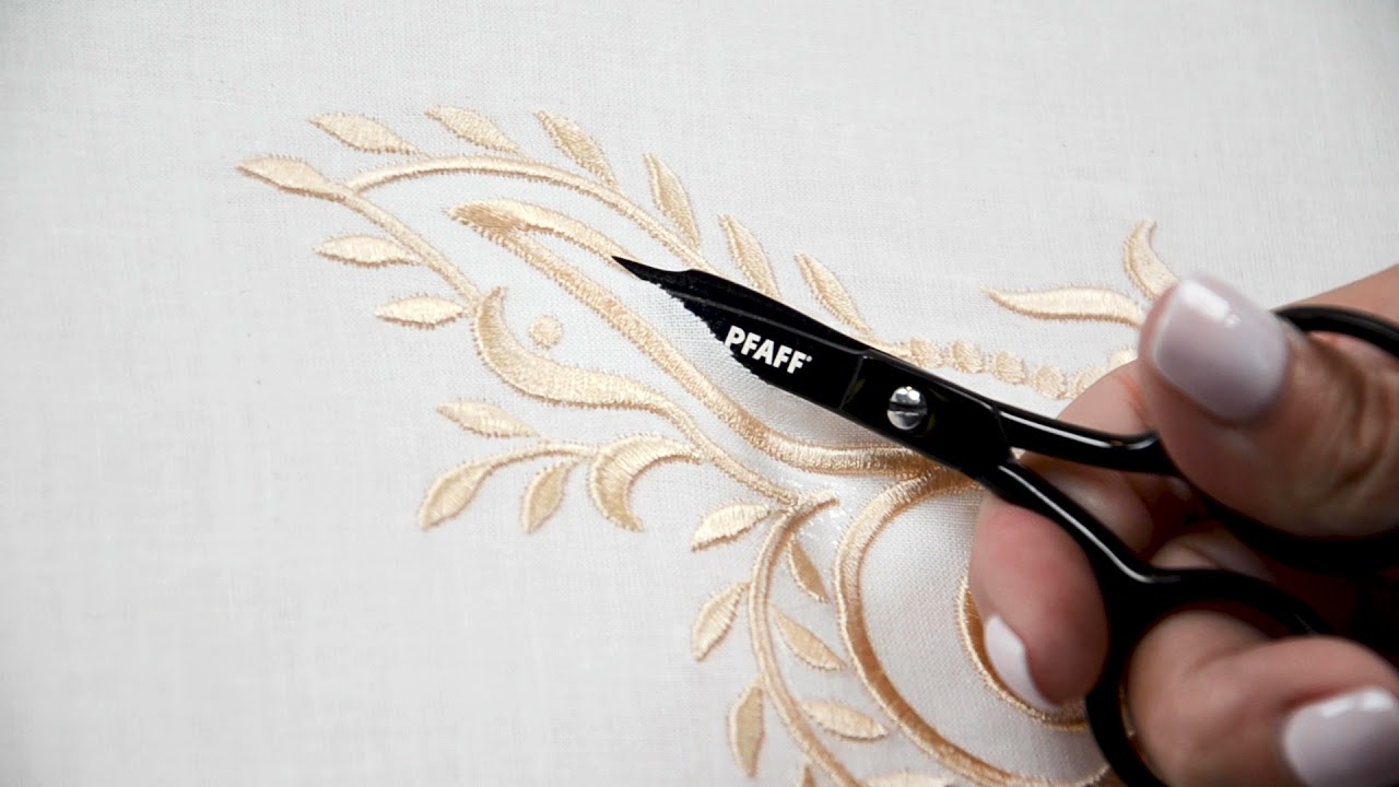 PFAFF® Curved Micro Tip Embroidery Scissor