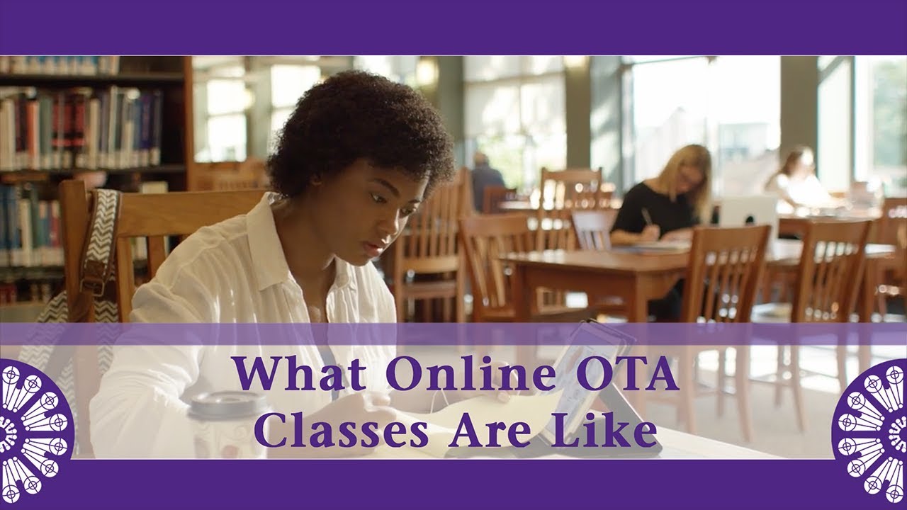 What Online Classes are Like in our Online OTA Program