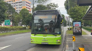 Tower Transit SG MAN NL323F A22 (Batch 1) SMB3001M on Service 871