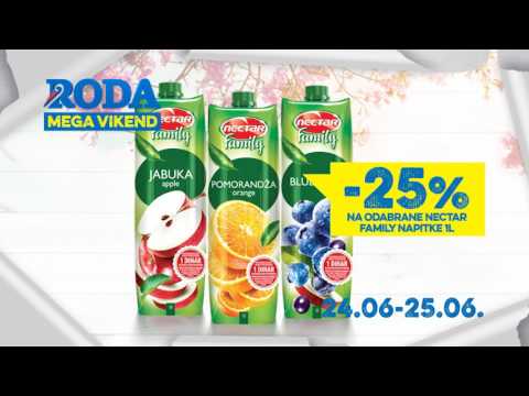 Roda: MEGA vikend 24. - 25.06.2017.