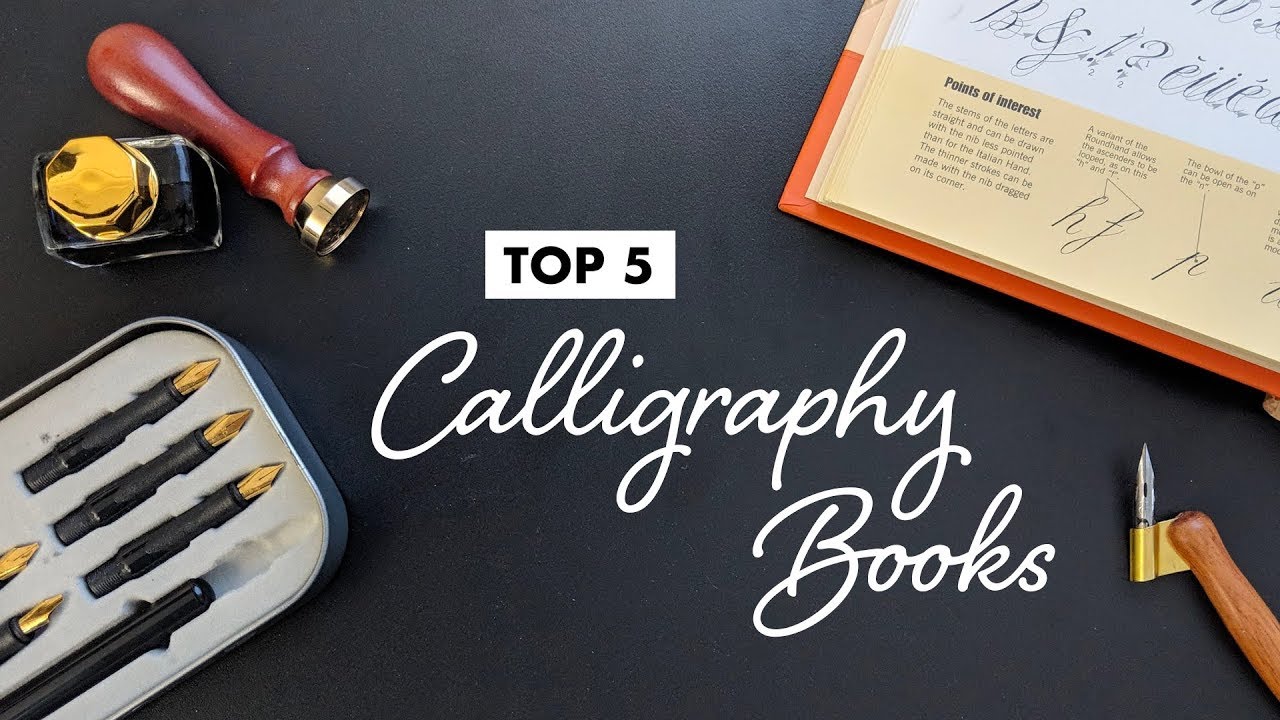Top 5 CALLIGRAPHY BOOKS!
