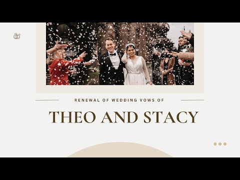 Renewal of Wedding Vows of Theo and Stacy
