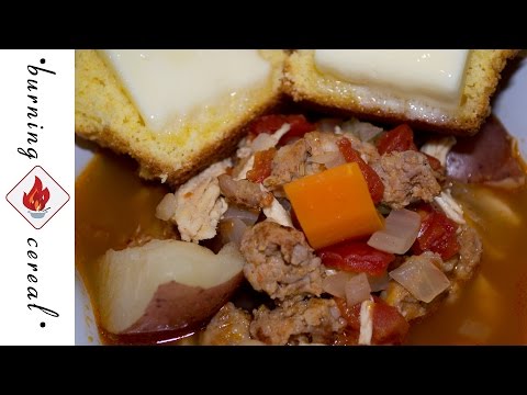Italian Sausage & Chicken Soup - RECIPE